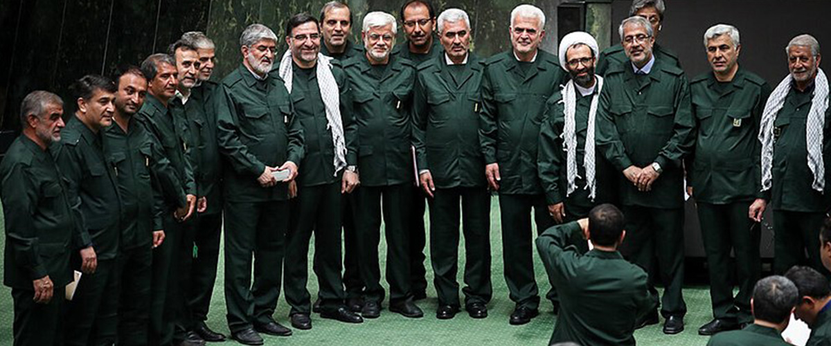 IRGC Leaders Posing For A Photo - The IRGC Has Been Designated A Terrorist Group By The Trump Administration